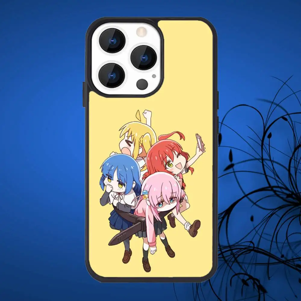 B-Bocchi the Rock Band Phone Case For iPhone 17,16,15,14,13,12,11,Plus,Pro,Max Mini Magsafe Magnetic Wireless Charging