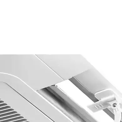 Adjustable Cassette Air Conditioner Deflector Supporting 180 Degree Rotation and Designed for Use with Standard Grille Sizes