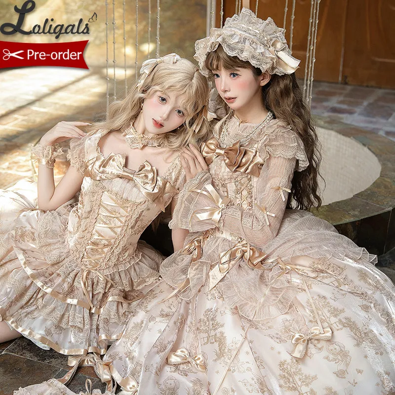 

Предзаказ: Элегантное платье-корсет Lolita JSK для вечеринок ~ Glittering Dream от Twin Bear