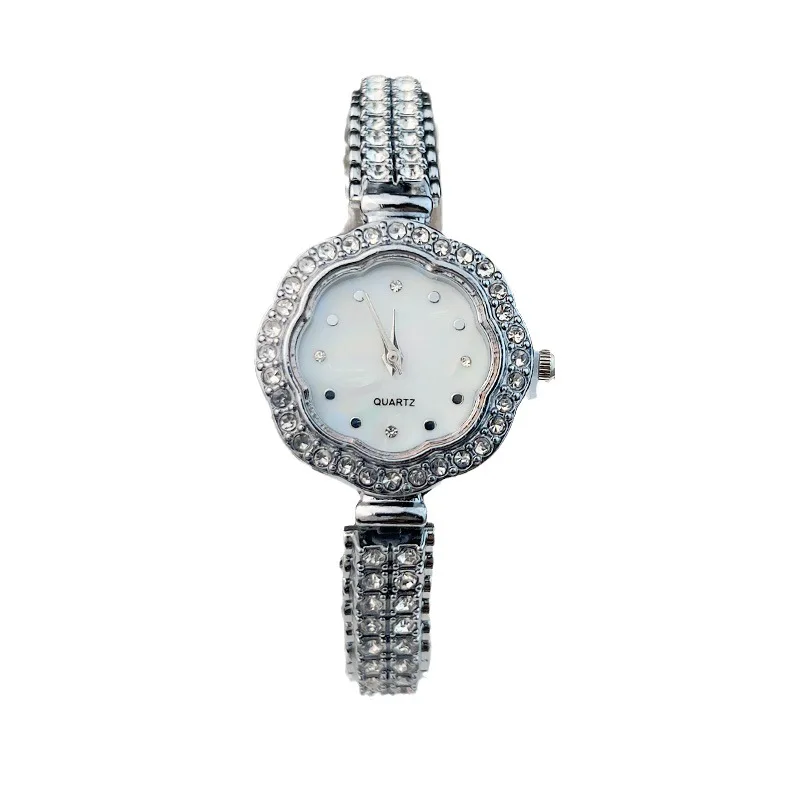 Reloj de pulsera de lujo con luz de diamante para mujer, conjunto de estrellas de cielo completo, Reloj de cuarzo, Reloj para mujer, V132