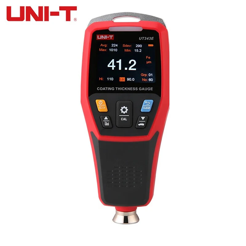 UNI-T UT343E Digital Car Paint Thickness Gauge  2000 Coating Meter Paint Tester with Bluetooth Flashlight