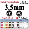 20 Piezas de Conectores de 3.5mm Negros