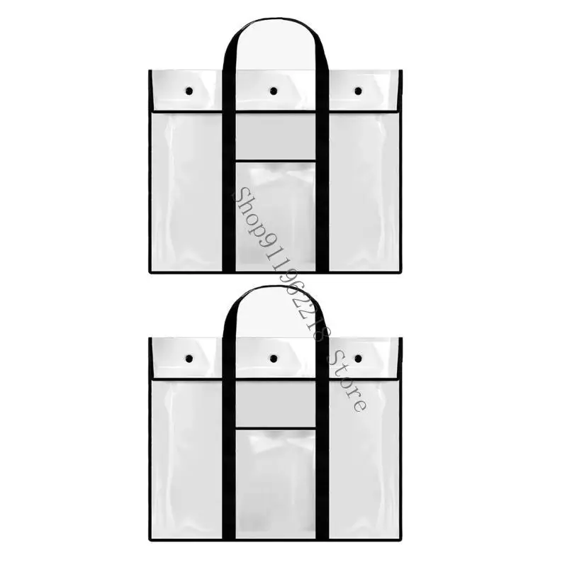 

2pcs Art Cases For Posters Documents And Bulletin Board Storage Document Bag 066F