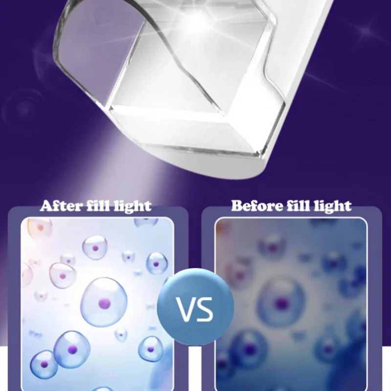 80X-200X Pocket Microscope Electric Mini Microscope with LED Light High Definition Children Microscope for Observation Learning