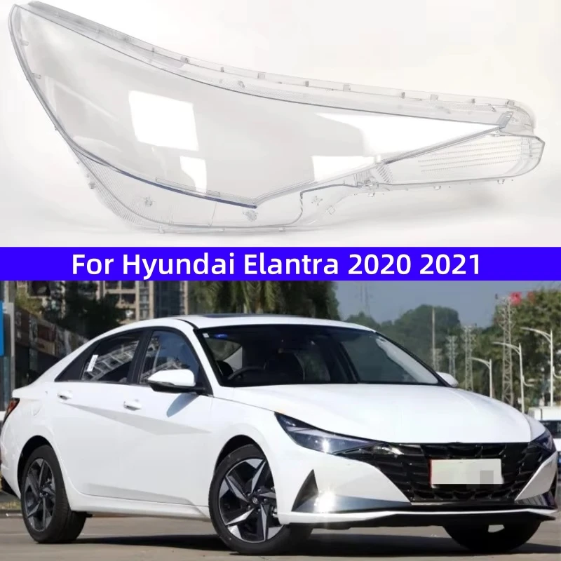 

Для Hyundai Elantra 2020 2021, автомобильные аксессуары, линзы для фар, хорошая прозрачность и светопередача.