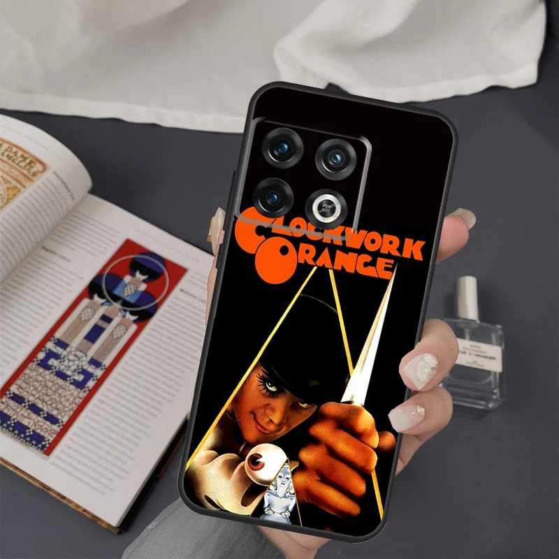 الفيلم الساخن C تصورها البرتقال سيليكون الهاتف حالة ل Oneplus الآس 10R 9 R 8T ل Nord 2 T غطاء واحد زائد 10 9 برو لينة حالة #3