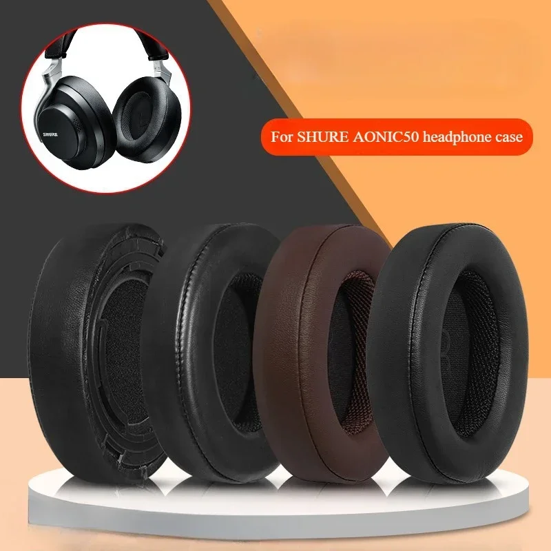 

Earpads/Head Beam Sleeve Suitable for SHURE AONIC50 Headphone Covers,Head Mounted Headphones,Sponge Covers Earmuffs, Accessories