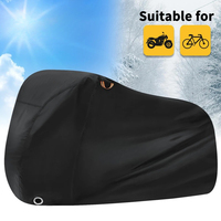 Bicycle Cover Bike Waterproof Snow Rain Cover 255x125cm UV Protector for Bike Dustproof 210T MTB Mountain Motorcycle All Seasons