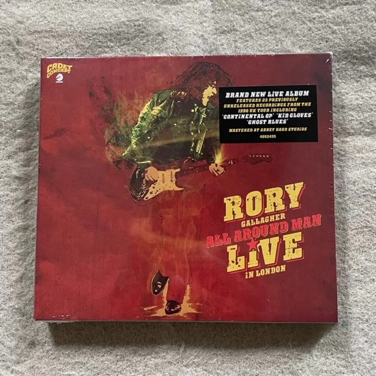 

Rory Gallagher All Around Man Live in London 23 Unreleased Recordings Live Audio Music 2CD