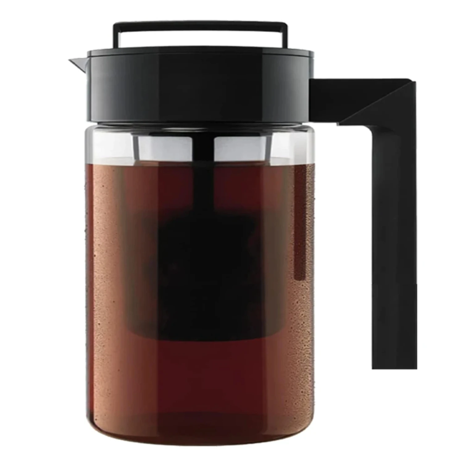 1pcs 900ML Cold Brew Iced  With Coffee Filter and Handle