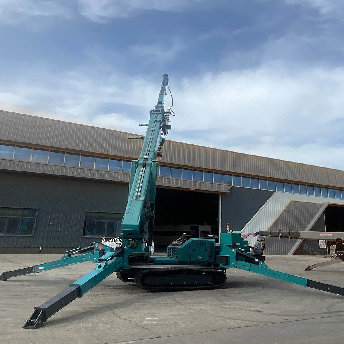 Mobile Spider Crane Crawler 5 Ton Hydraulic Crawler Spider Crane Remote Control Mini Spider Crane for Construction Site Pro