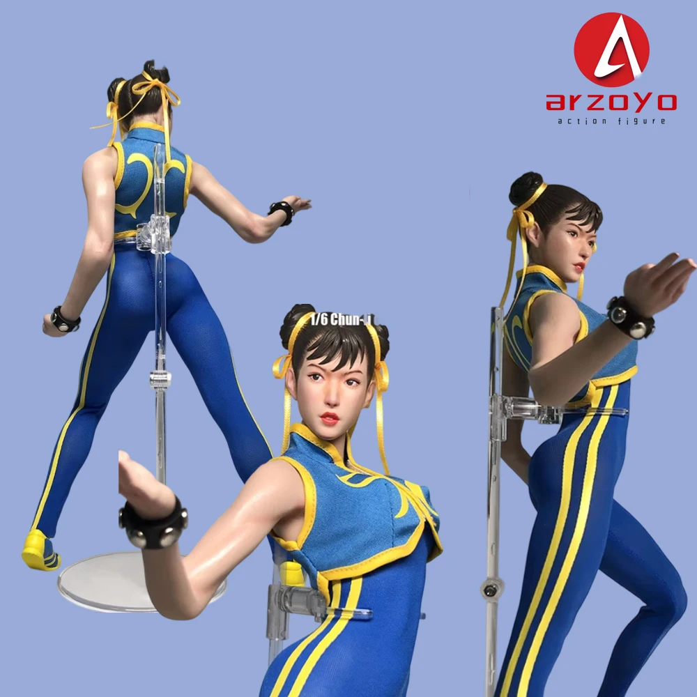 Jo21x-60 1/6 Blu Body Donne Sexy Soldato Tuta Classica Street Fighting Suit Fit 12 "Action Figure Body Miglior Regalo