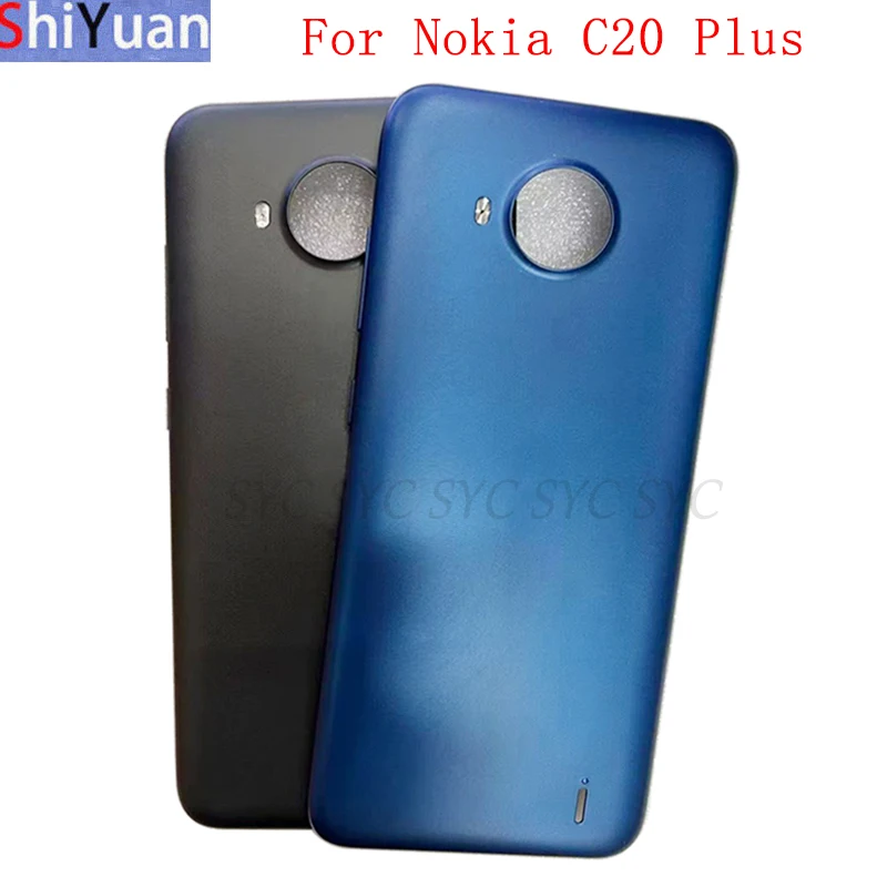 

Battery Cover Rear Door Housing Case For Nokia C20 Plus Back Cover with Logo Replacement Repair Parts