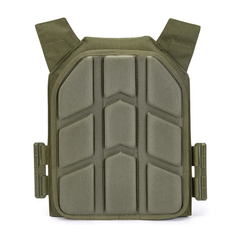 2PCS Removable Molded Vest for Game Ventilate Vest Plate Carrier Vest Cushion 25x30cmShock Absorber