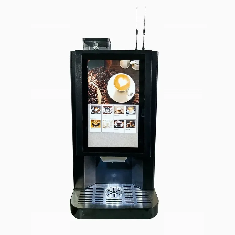 for SP V8S Commercial Bean to Cup Coffee Machine Automatic Espresso Maker 19 Bar IOT Fresh Ground Vending for Office Hotel