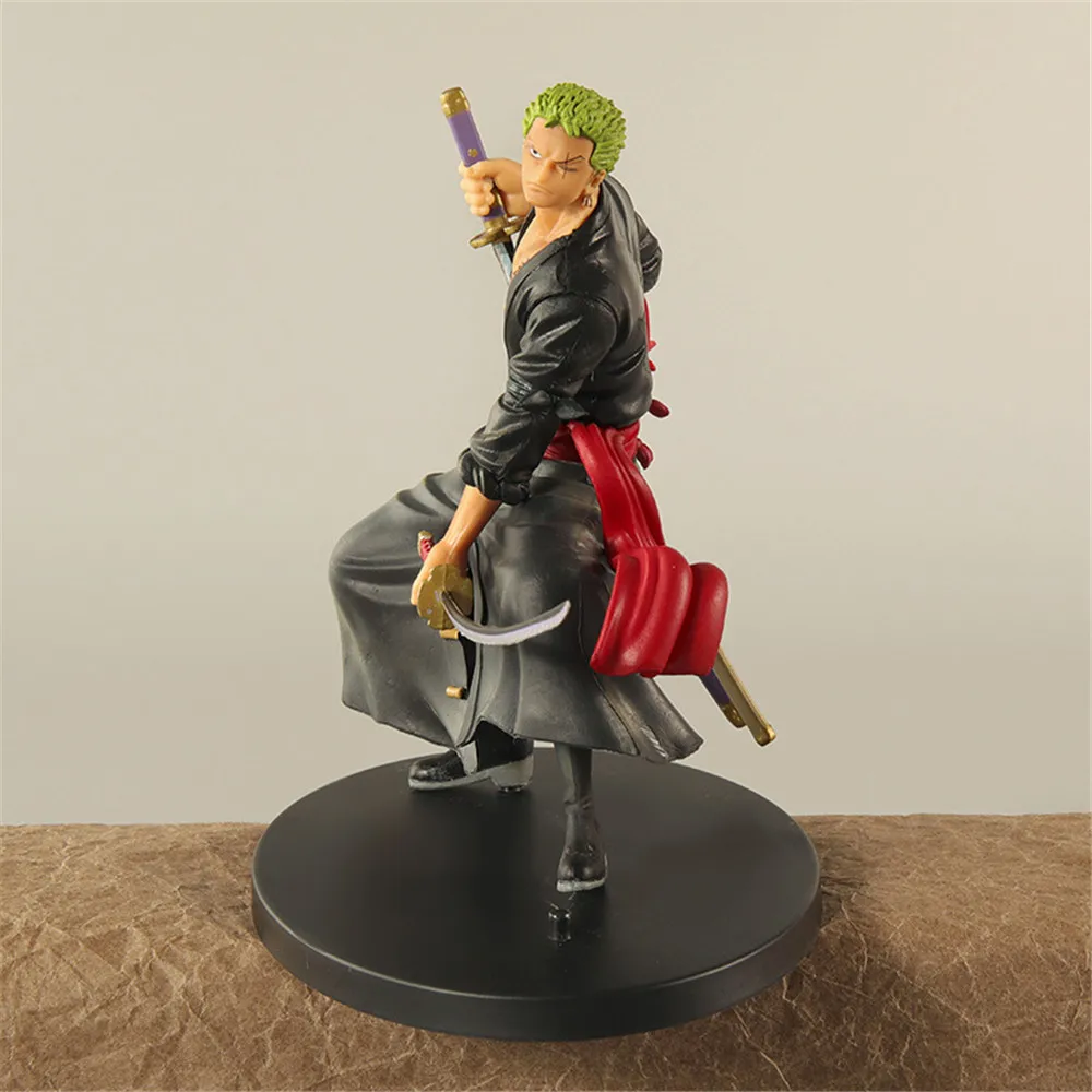 Anime One Piece Roronoa Zoro Thanh Kiếm Katana Vũ Khí Nhựa PVC Zoro Thanh Kiếm Lưỡi Dao Bộ Sưu Tập Mô Hình Đồ Chơi Trẻ Em Quà Tặng