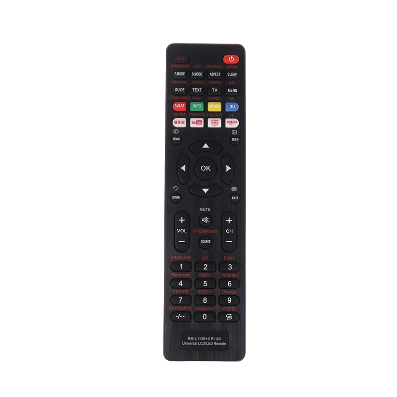 For AKIRA AOC BBK ELENBREG PRIMA OPENBOX THOMSON DAEWOO JVC SUPRA Smart Tv Controller RM-L1130+X PLUS TV Remote Control