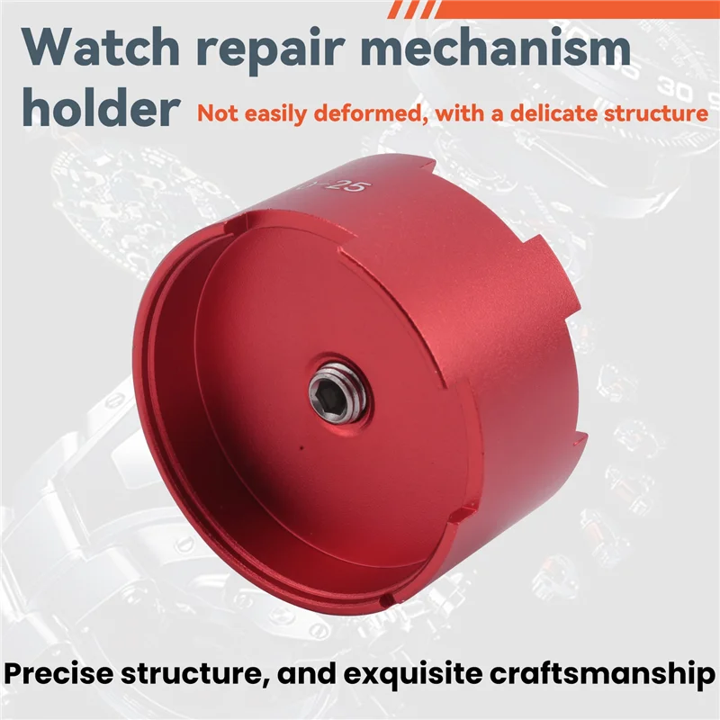 

ABRW-3 PCS Watch Wristwatch Movement Holder Watchmaker Watch Repairing Tool For RLX-1570/2135/3035