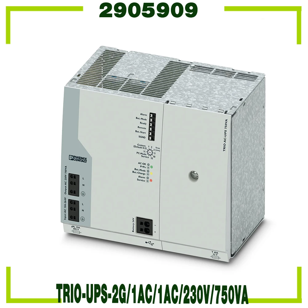 For Phoenix Uninterruptible Power Supply TRIO-UPS-2G/1AC/1AC/230V/750VA 2905909