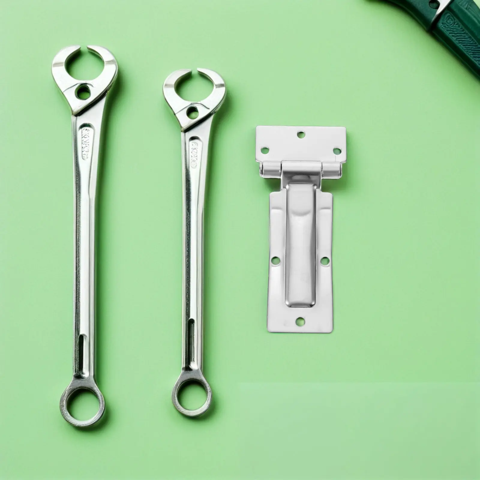 

Stainless Steel Door Hinge Heavy Duty Side Hinge for Trailer Gate Box Truck Swing Doors Exterior Door Hardware