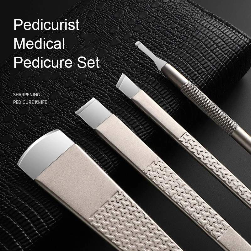 Medical Pedicure Set Cutter For Ingrown Nails On The Foot Callus Removal Scraper Foot Disease Knife Pedicurist Toenail Trimming