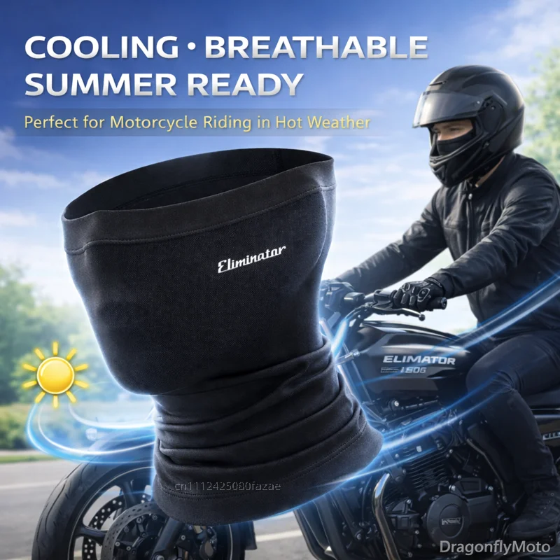 

Мотоциклетная маска-балаклава For Eliminator 500 SE для лета, охлаждающая, для езды на велосипеде, с возможностью нанесения логотипа