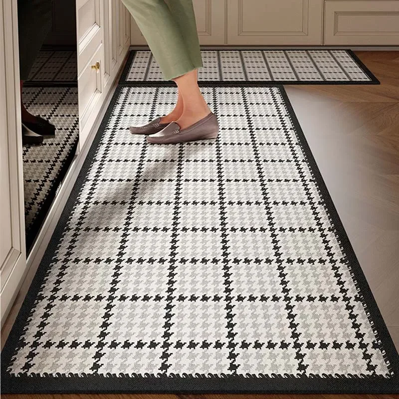 

Kitchen Floor Mat Absorbent Carpet Anti-slip Water-absorbent Washable Rug Diatom Mud Foot Mats Home Decoration Alfombra Cocina