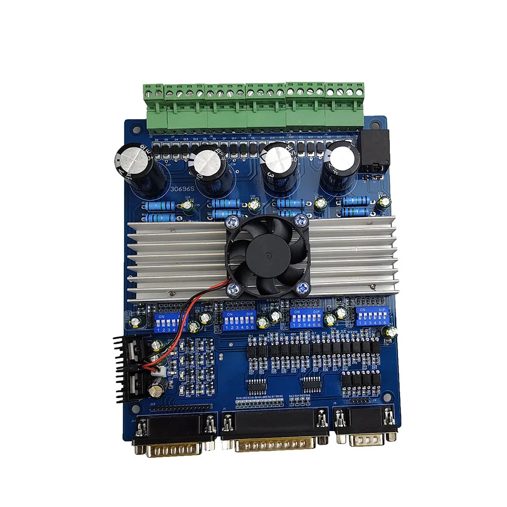 Imagem -06 - Cartão de Controle Tb6560 3-axis4-axis Drive Board Máquina de Gravura Controle Driver Integrado Faça Você Mesmo Gravação Cartão de Controle de Movimento Mach3