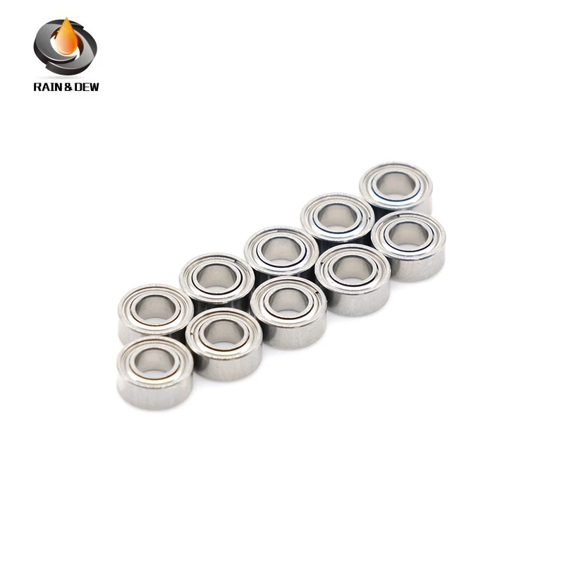 10PCS SMR74ZZ ABEC-9 Stainless Steel Bearing Fishing Reel Handles Bearing SMR52 SMR62 SMR63W2 SMR74W1.6 SMR74W2 SMR83 SMR95 ZZ