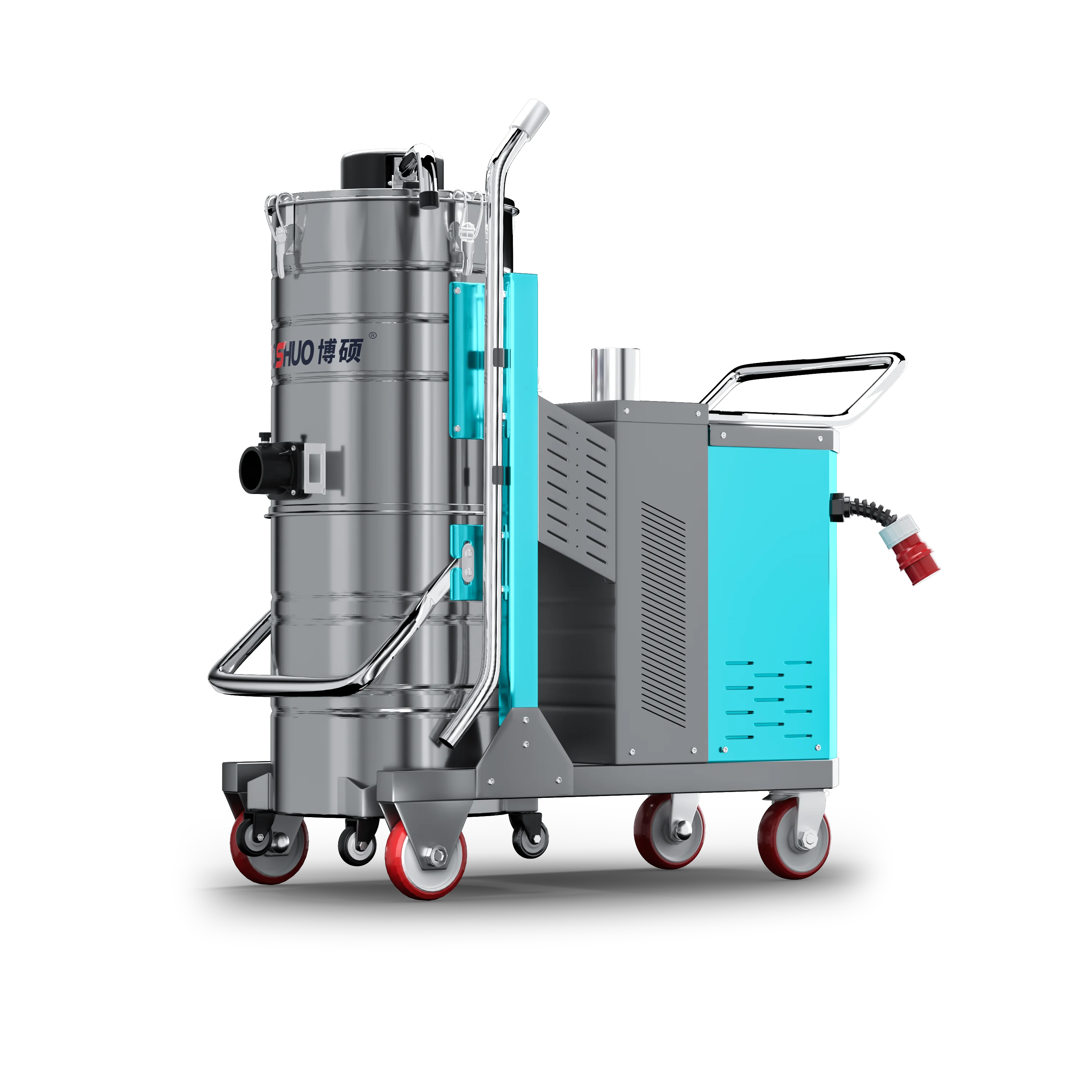 33Kpa High Suction Filter Heavy Duty Three-phase 5000W Industrial Dust Cleaning Vacuum