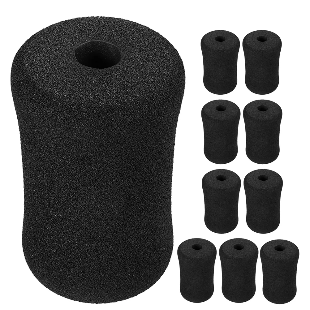 10 Pcs Sit-up Board Foam Exercise Roller Sports Equipment Foot Pads for Ab Training Accessory Sponge Fitness Rolling