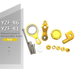 For YAMAHA YZF R1 YZFR1 2002-2017 2003 2004 2005 2006 New Motorcycle Steering Damper Bracket Stabilizer Linear Mount Support Kit