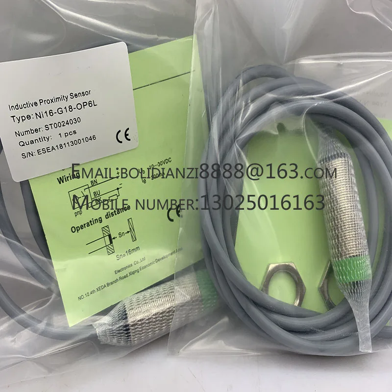 Novo Sensor Interruptor De Proximidade, NI16-G18-ON6L NI16-G18-G18-CN6L