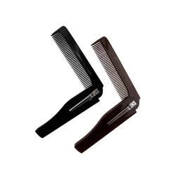 Foldable Combs Portable Travel Folding Head Hair Beard plastic Comb Fashion Men Women Handmade Massage Hair Brush with Clip