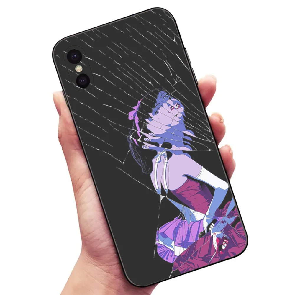 P-Perfect B-Blue Anime Phone Case For Samsung S24,23,22,30,21,10,9,Ultra,Plus,Lite,FE,5G Black Soft Case