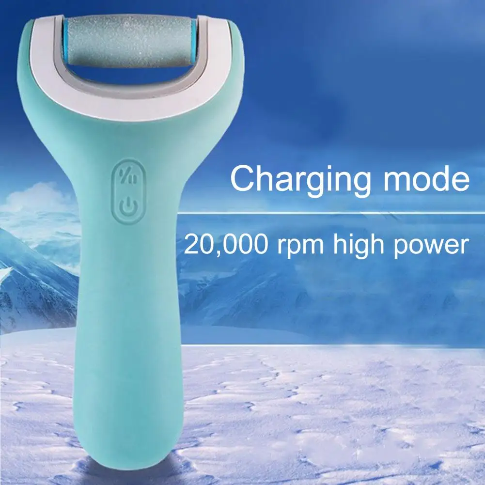 Foot Grinding Tool Rechargeable Waterproof Pedicure Tool Rubber Electric Cracked Heels File Foot Care Dead Hard Callus Remover