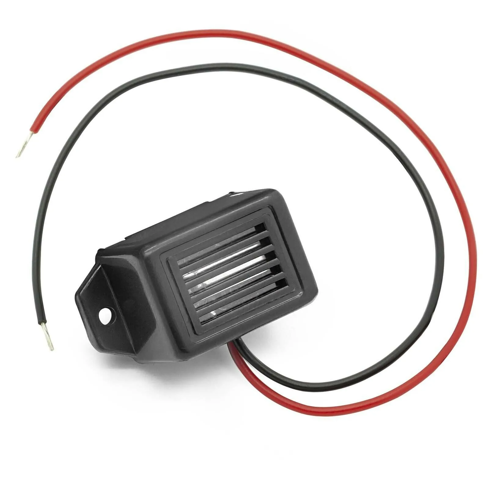 12V 75dB Decibel Backup Siren Beeper Buzzer Sound Alarm Car Truck Vehicle Horn For Vehicle Reversing Reminders Interior Parts