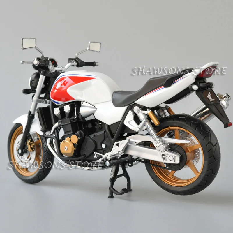 Automaxx 1:12 Scale Diecast Model Motorcycle Toy CB1300SF Street Bike Miniature Replica Collectible