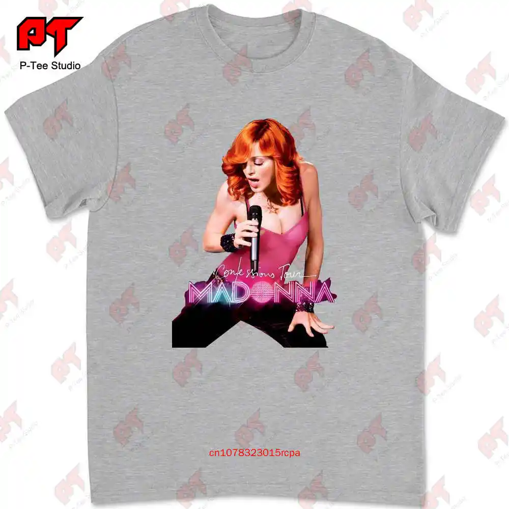 Madonna Confession Tour Cotton Black S 234Xl Classic T Shirt 2A313