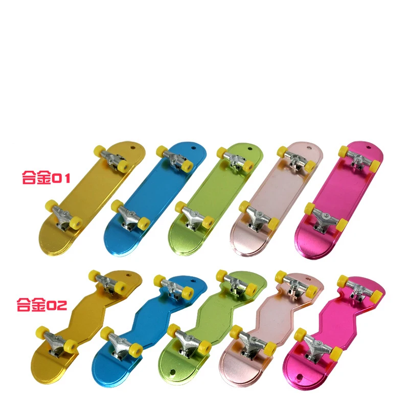 Hochwertiges Mini-Finger-Skateboard aus Legierung + Zubehör + Ersatzrad, Kinderspielzeug, Brettspiele, Spielzeug, Finger-Skateboard-Spielzeug