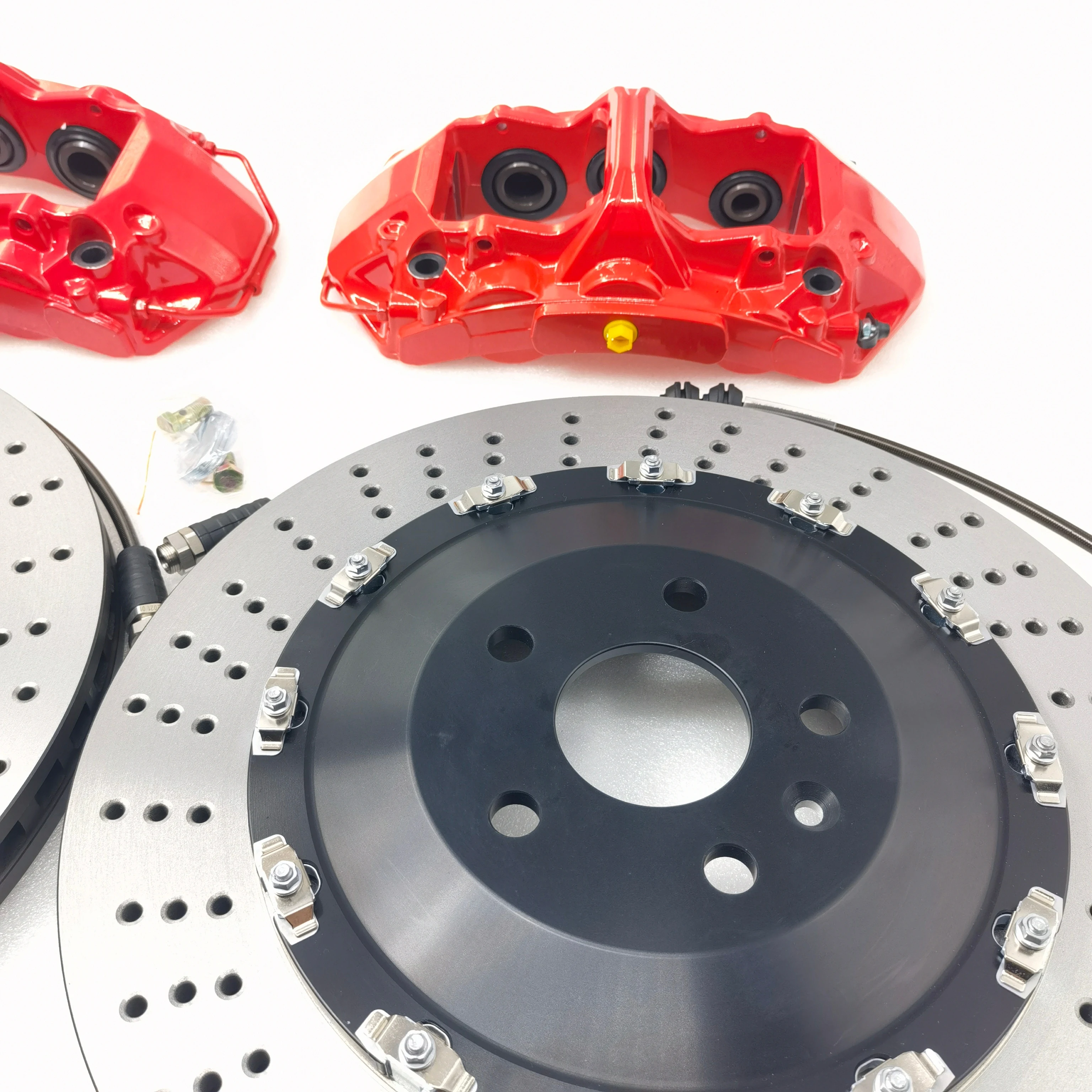 Jekit Big Brake System 405x34mm Hole Disc Kit For 2009 cadillac Escalade Front Rim 20