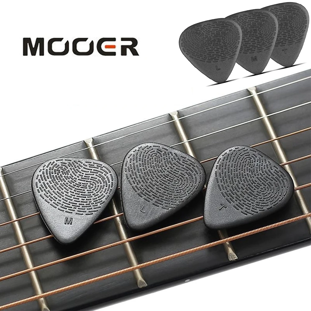 10 púas de guitarra de 0.7mm/1.37mm negras antideslizantes para guitarra eléctrica, para tocar con velocidad, accesorios para guitarra/bajo