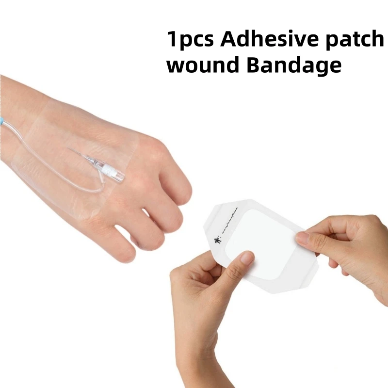 

1Pcs Adhesive Patches Post Surgical Shower Or IV Shield Tattoo 6X7/10x12cm Transparent Film Dressing Wound Bandage