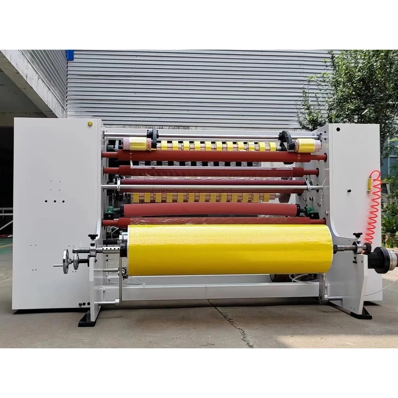 Fully Automatic Bopp Adhesive Making Slitting Manufacturer Carton Seag Tape Slitter Hine