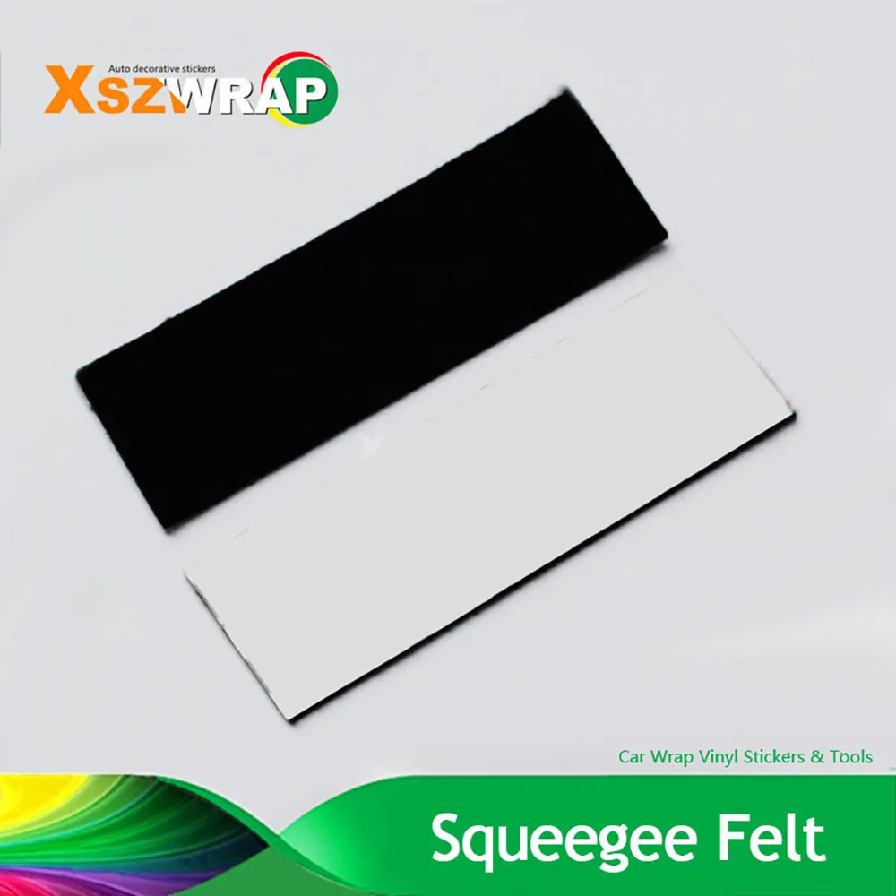

(10 Pieces/Lot) 10*2.5cm Black Window Guide Tape Felt To Reduce Or Eliminate Scratches In Window Film Tinting