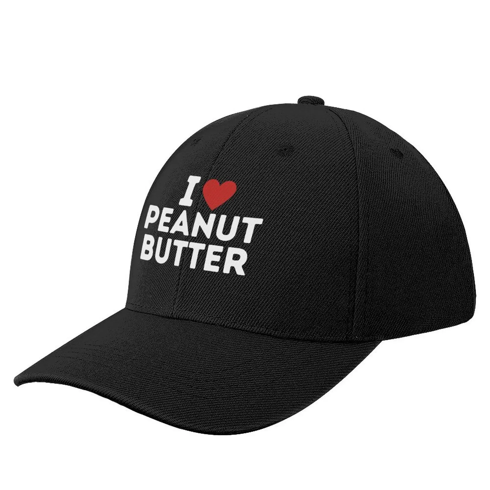 

I Love Peanut Butter Baseball Cap Dropshipping cute western Hat Horse Hat Hats Woman Men's