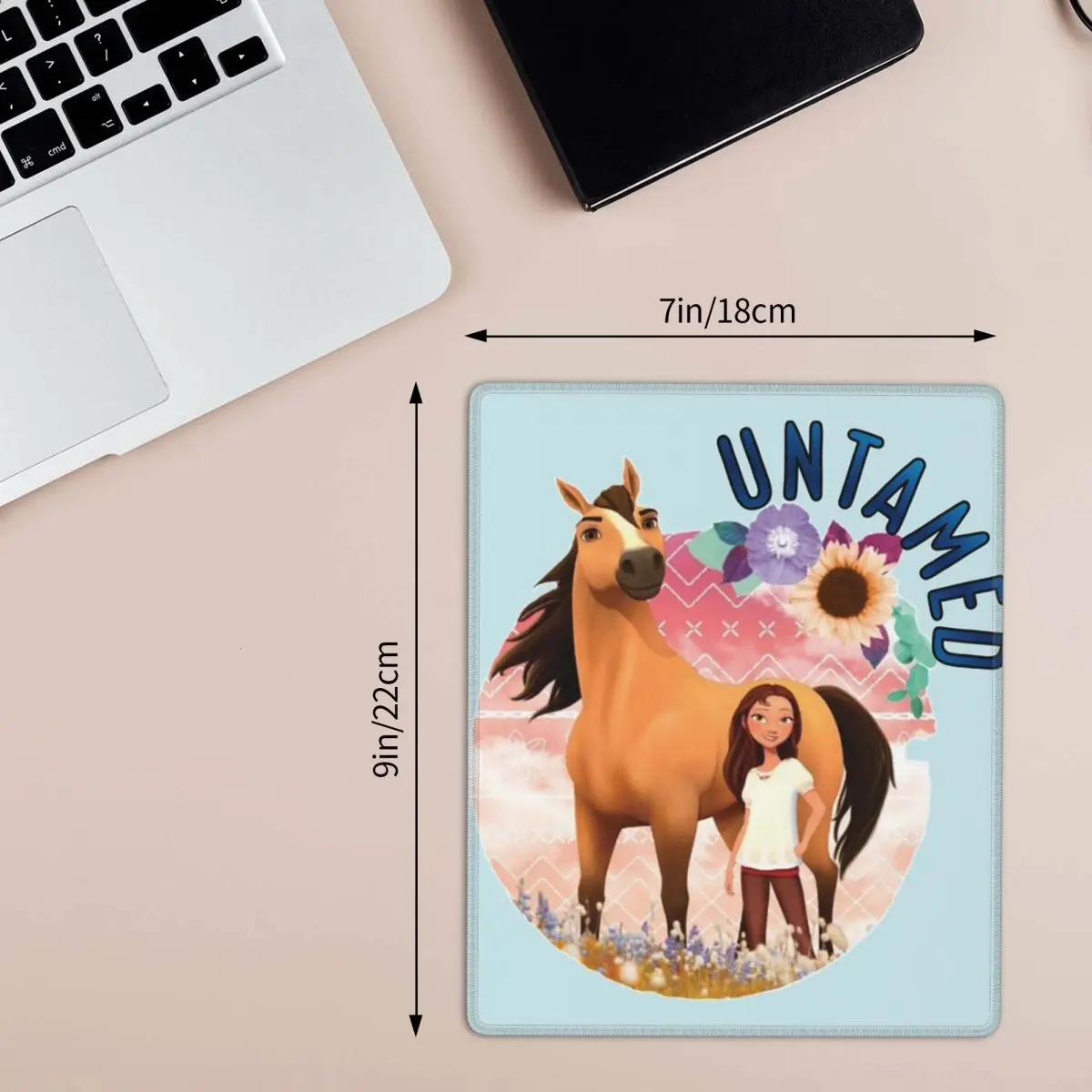 Untamed Spirit Riding Free Mouse Pad Computer Keyboard Mouse Mat Gaming PC Laptop Desk Mat Office Accessories