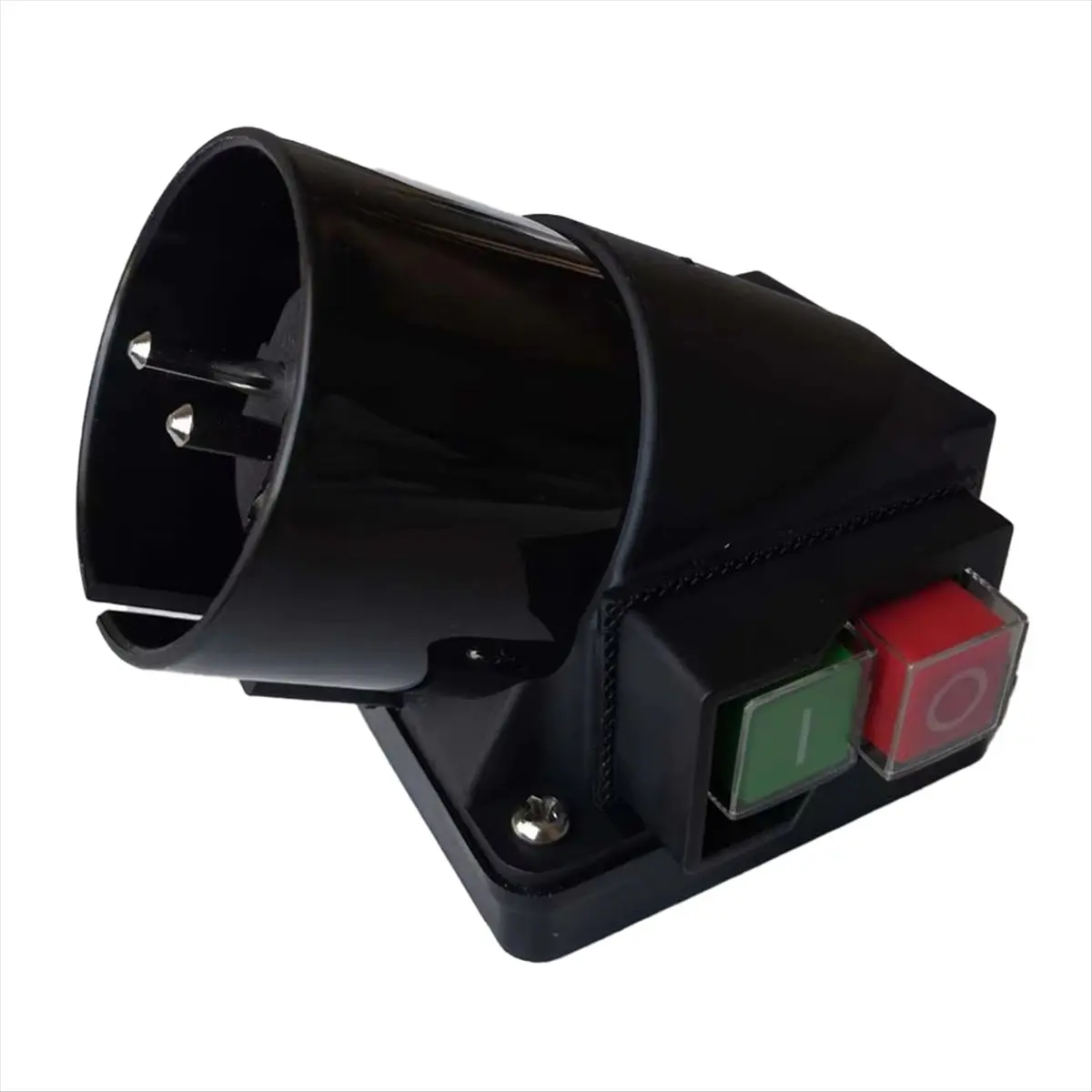 AA1370~KOA5L Push Button Switch,16A 250V with Industrial Electromagnetic Switch Power Failure Undervoltage EU Plug