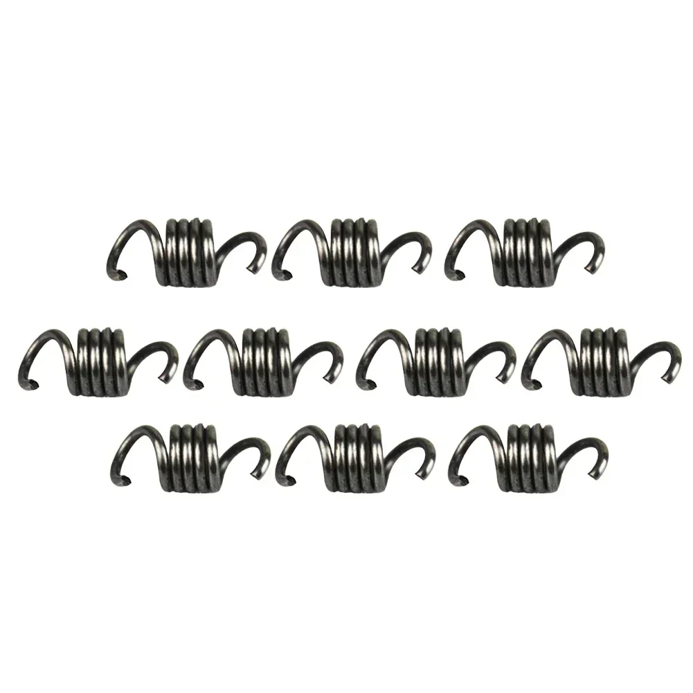 10 Pcs Metal Clutch Springs For Chainsaw Models MS381 MS380 038 Parts Accessories Garden Replacement Repair Parts