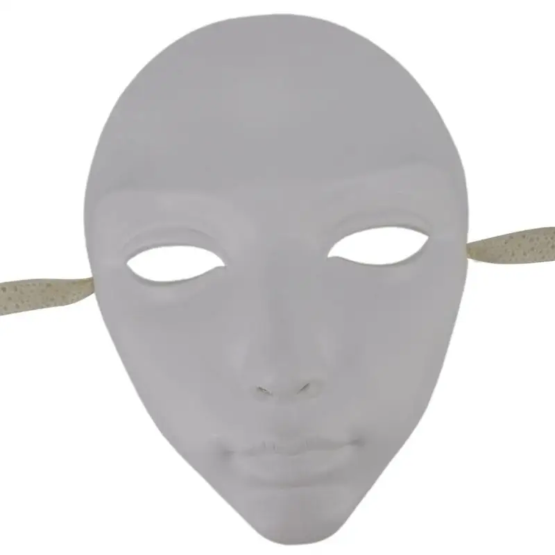 39BD Maschera elegante per feste Halloween Design leggero e traspirante Comodo accessorio per costumi Misteriosi oggetti